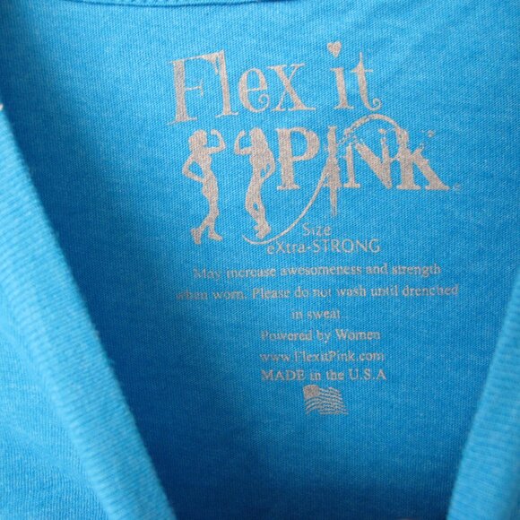 New - Flex It Pink Perseverance T-Shirt - Picture 4 of 9